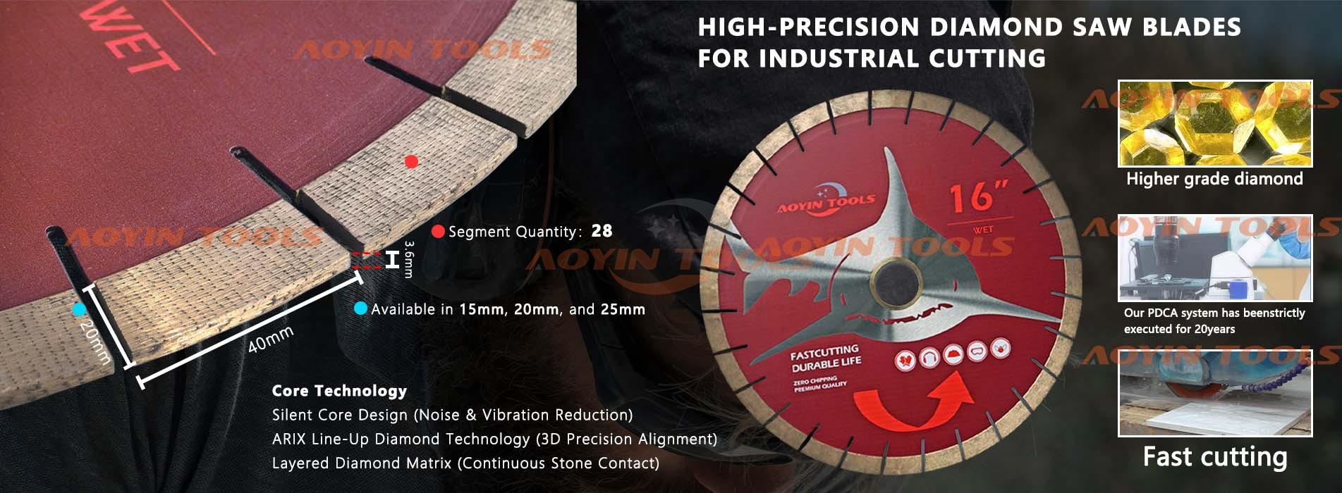 Diamond Silent Saw Blade