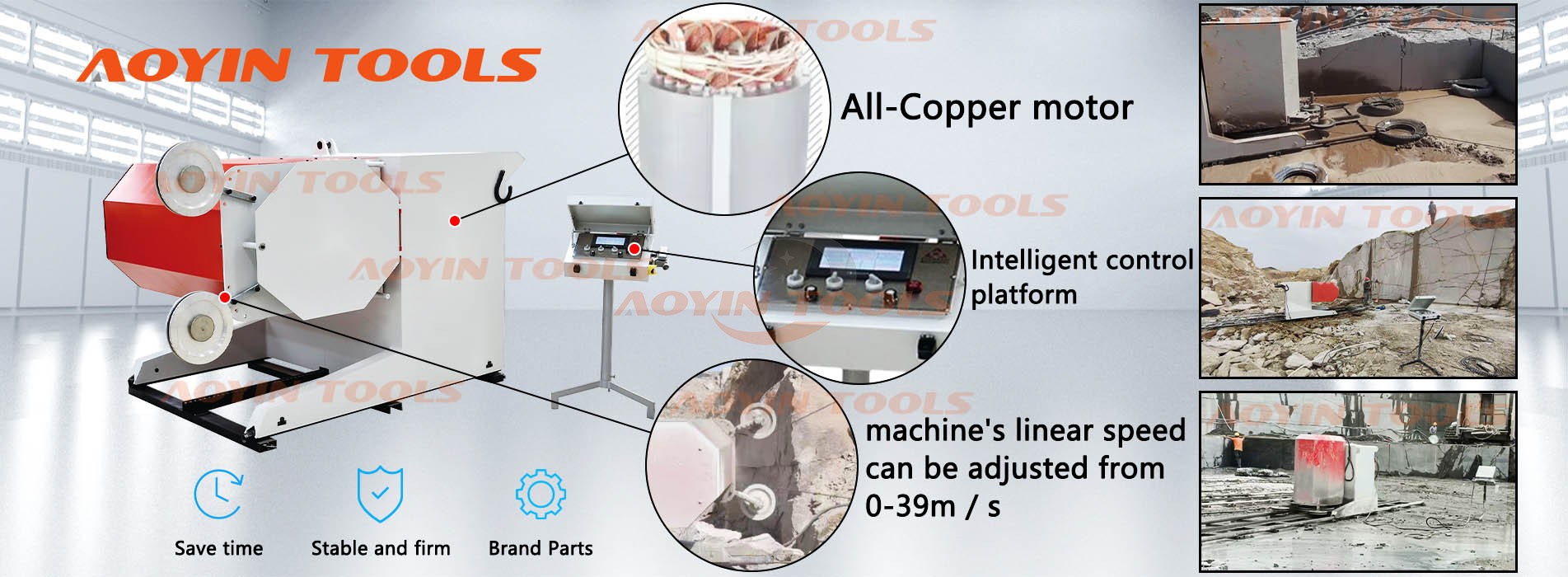 Diamond Wire Saw Machine