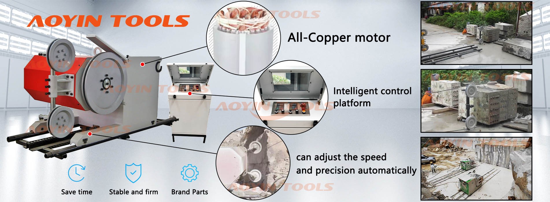 Small Wire Saw Machine