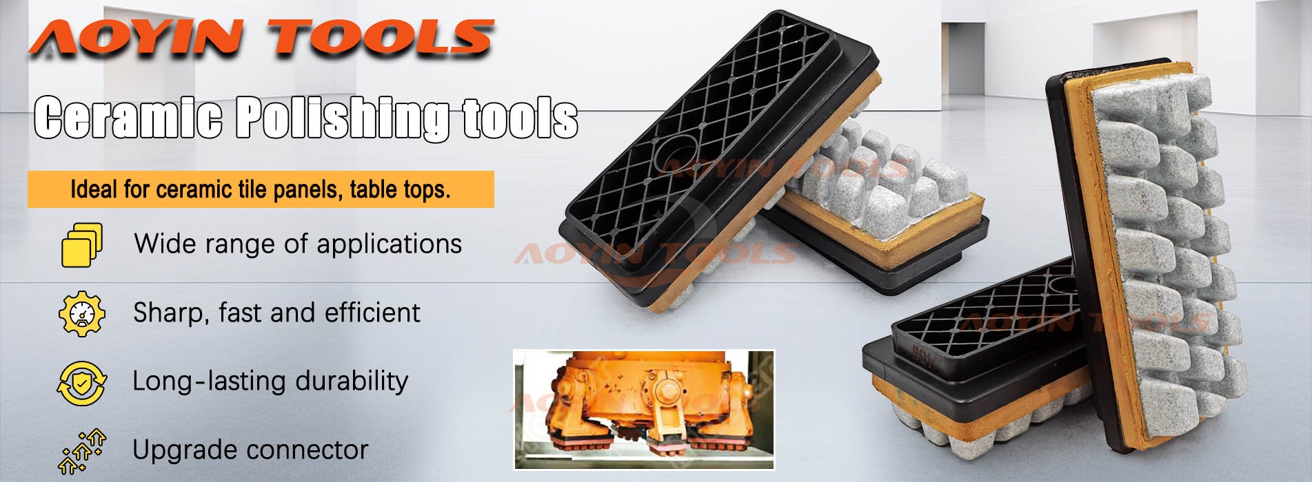 GLAZE POLISHING ABRASIVE